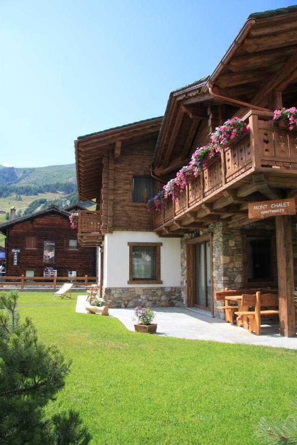 Mont Chalet Apartaments Livigno Exteriér fotografie